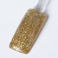 Gel Colorato Glitter Gold 7 ml.